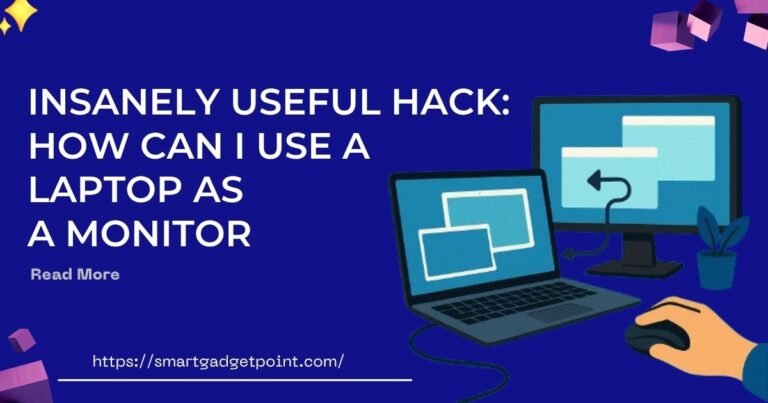 How Can I Use a Laptop as a Monitor