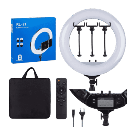 21-Inch Professional LED Ring Light (54cm) with Tripod Stand & Remote Control